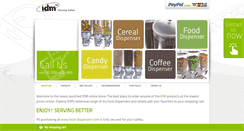 Desktop Screenshot of food-dispensers.com